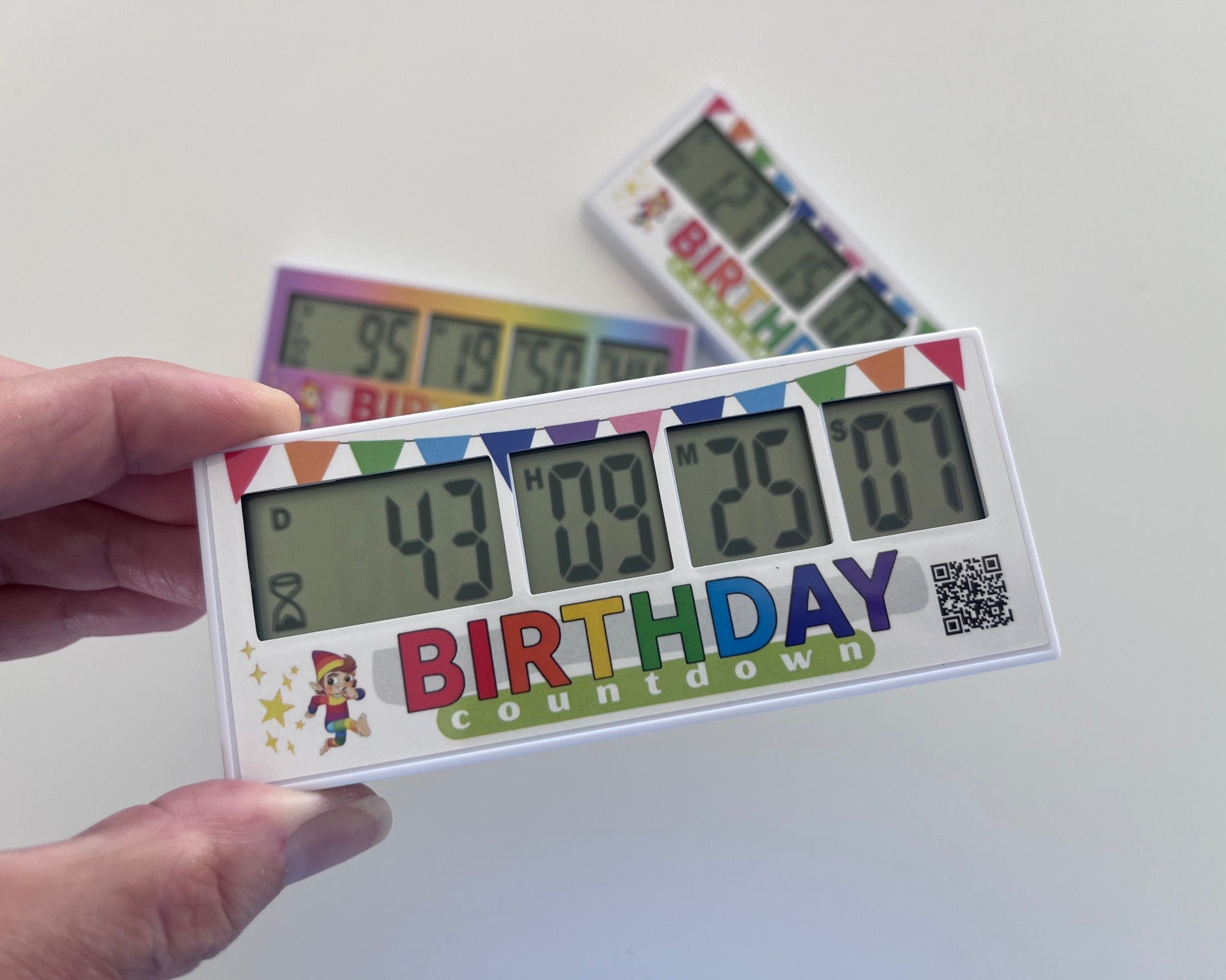 Birthday Countdown Timer (Party Flags)