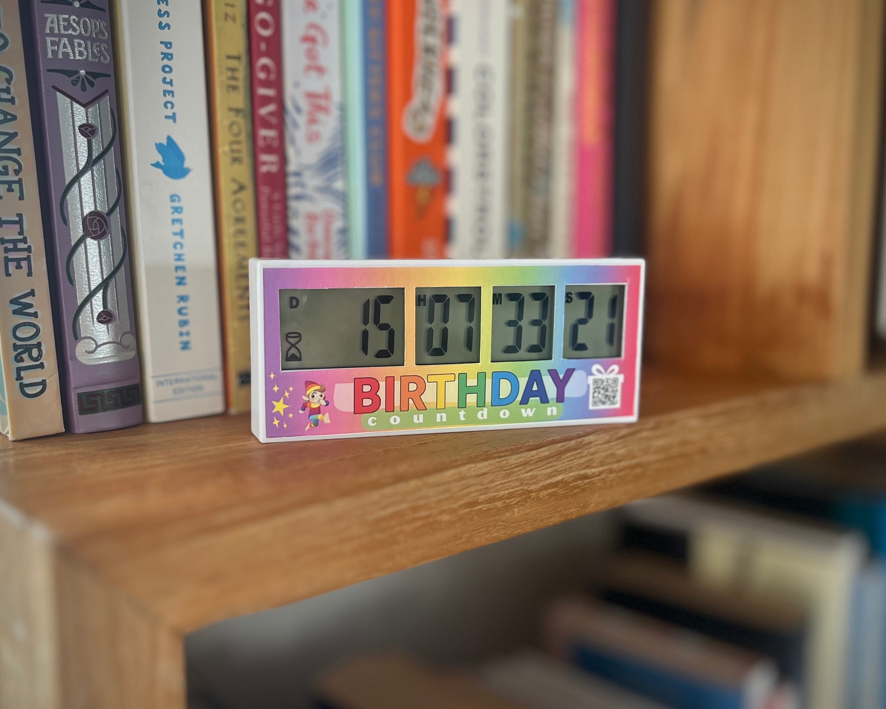 Birthday Countdown Timer (Rainbow)