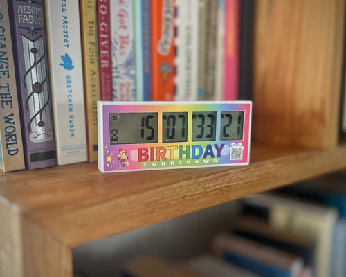 Birthday Countdown Timer (Rainbow)